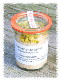Perlhuhnterrine